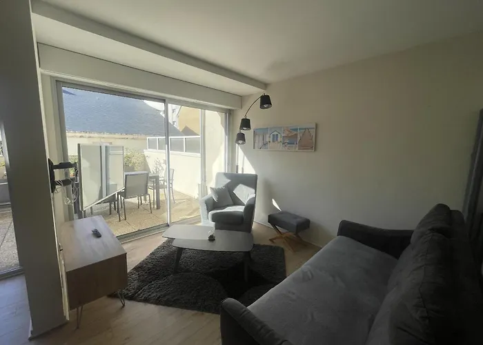 公寓 L'Argonaute - Appartement Proche De La Grande Plage