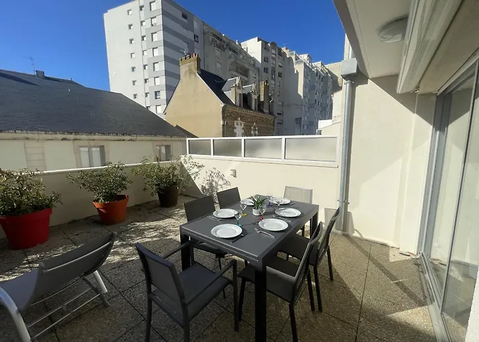 公寓 L'Argonaute - Appartement Proche De La Grande Plage